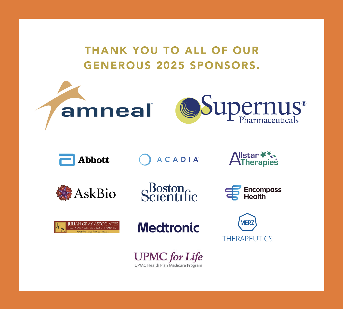 2025 Sponsors